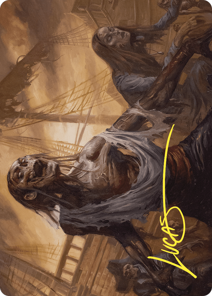 Rise from the Tides Art Card (Gold-Stamped Signature) [Commander Masters Art Series]