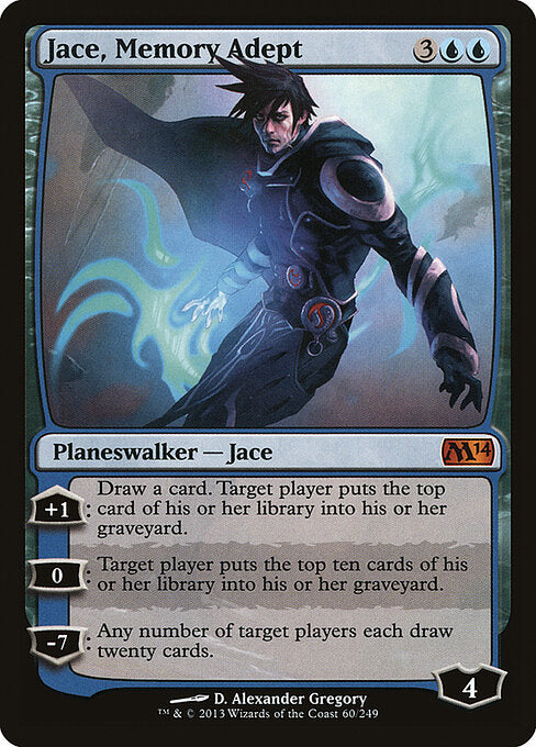 Jace, Memory Adept (M14 60) [Magic 2014]