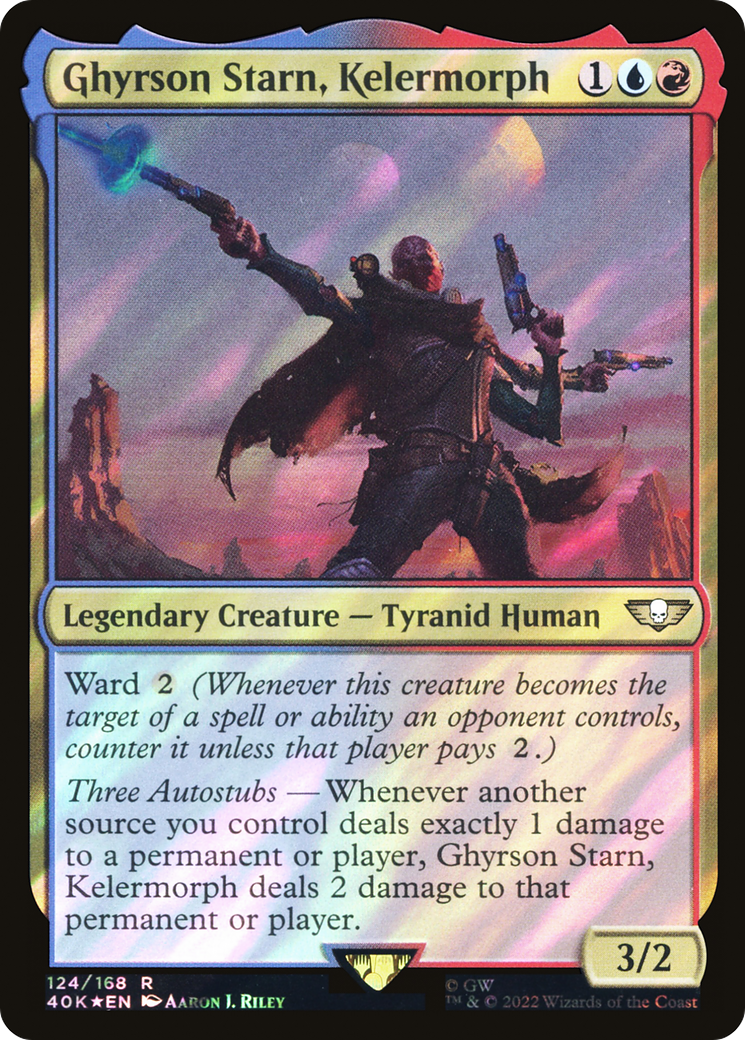 Ghyrson Starn, Kelermorph (Surge Foil) [Warhammer 40,000]