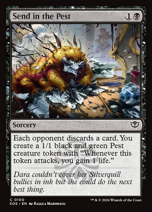 Send in the Pest (SOS 100) [Secrets of Strixhaven]