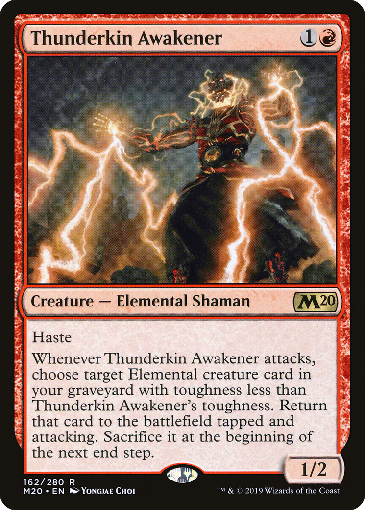 Thunderkin Awakener [Core Set 2020]
