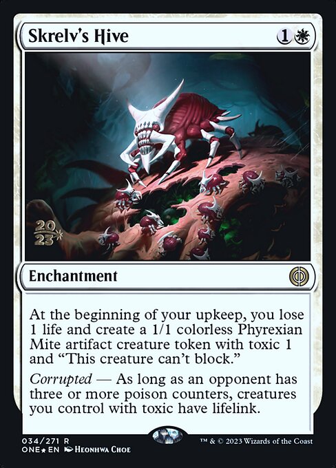 Skrelv's Hive (PONE 34s) [Phyrexia: All Will Be One Promos]