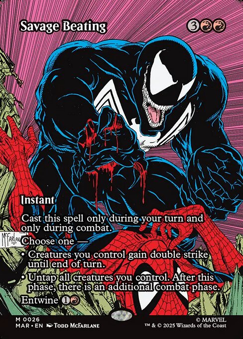 Savage Beating (MAR 26) [Marvel Universe]