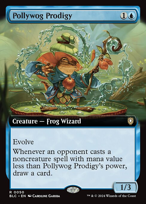 Pollywog Prodigy (BLC 50) [Bloomburrow Commander]