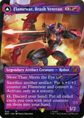 Flamewar, Brash Veteran // Flamewar, Streetwise Operative (Shattered Glass) [Transformers]