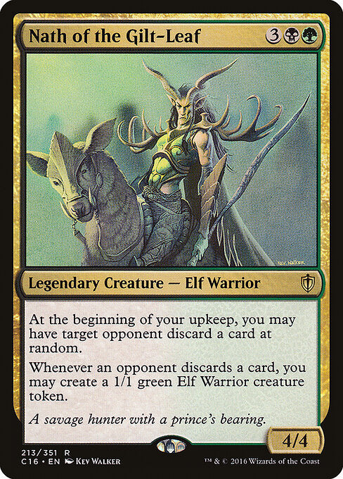 Nath of the Gilt-Leaf (C16 213) [Commander 2016]