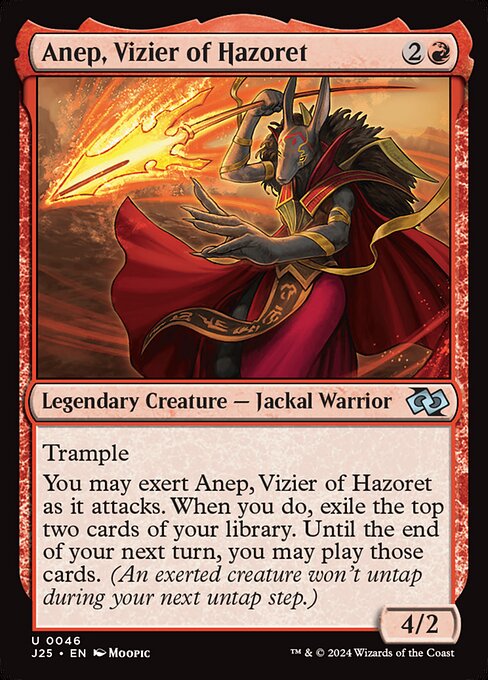 Anep, Vizier of Hazoret (J25 46) [Foundations Jumpstart]