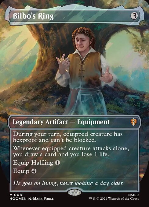 Bilbo's Ring (Borderless) (HOC 81) [The Hobbit Eternal]