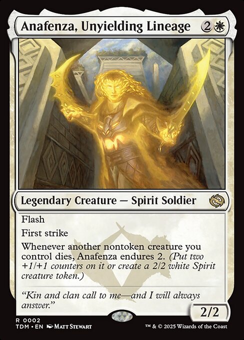 Anafenza, Unyielding Lineage (TDM 2) [Tarkir: Dragonstorm]