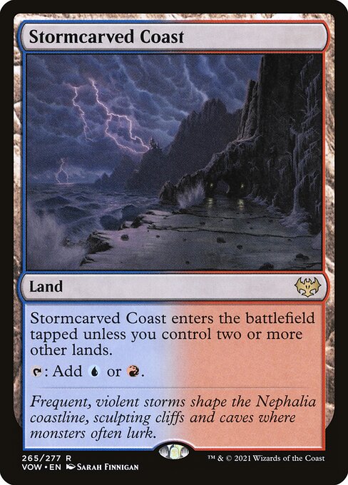 Stormcarved Coast (VOW 265) [Innistrad: Crimson Vow]