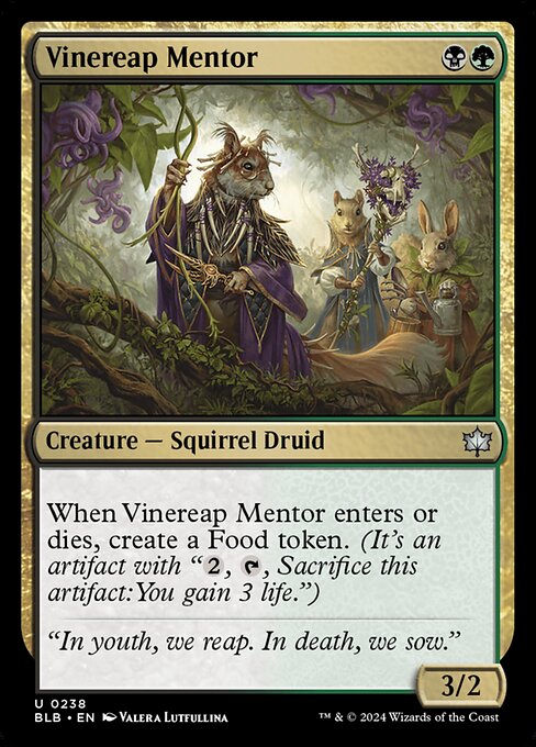 Vinereap Mentor (BLB 238) [Bloomburrow]