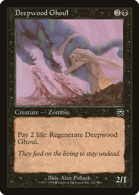 Deepwood Ghoul (MMQ 131) [Mercadian Masques]