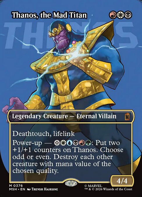 Thanos, the Mad Titan (MSH 376) [Marvel Super Heroes]