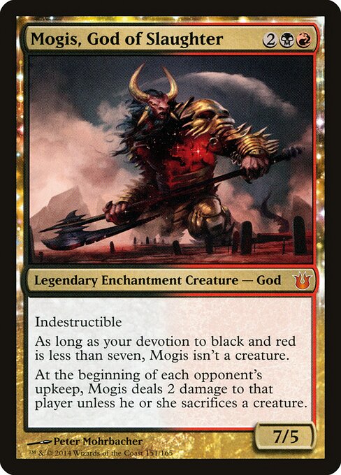 Mogis, God of Slaughter (BNG 151) [Born of the Gods]