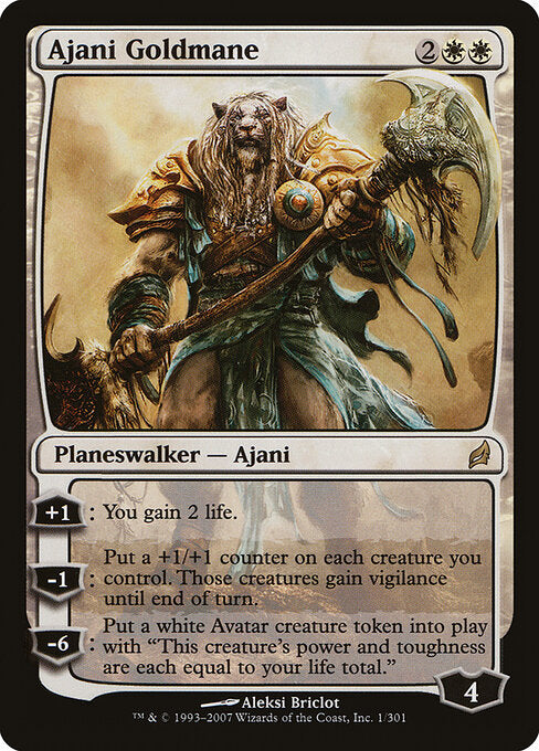 Ajani Goldmane (LRW 1) [Lorwyn]