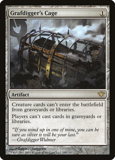 Grafdigger's Cage (DKA 149) [Dark Ascension]