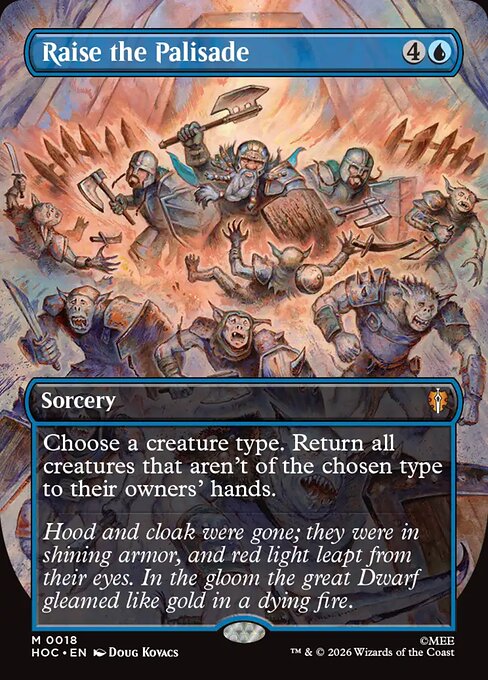 Raise the Palisade (Borderless) (HOC 18) [The Hobbit Eternal]