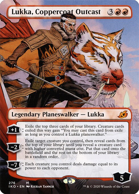 Lukka, Coppercoat Outcast (IKO 276) [Ikoria: Lair of Behemoths]