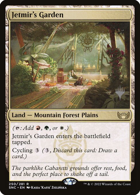 Jetmir's Garden (PSNC 250p) [Streets of New Capenna Promos]
