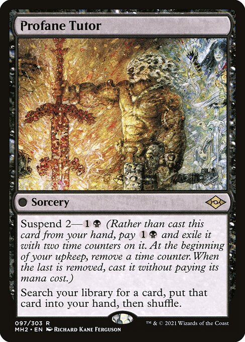 Profane Tutor (MH2 97) [Modern Horizons 2]