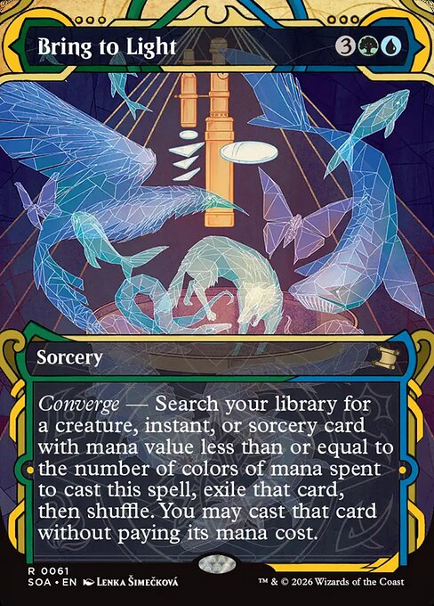 Bring to Light (SOA 61) [Secrets of Strixhaven Mystical Archive]