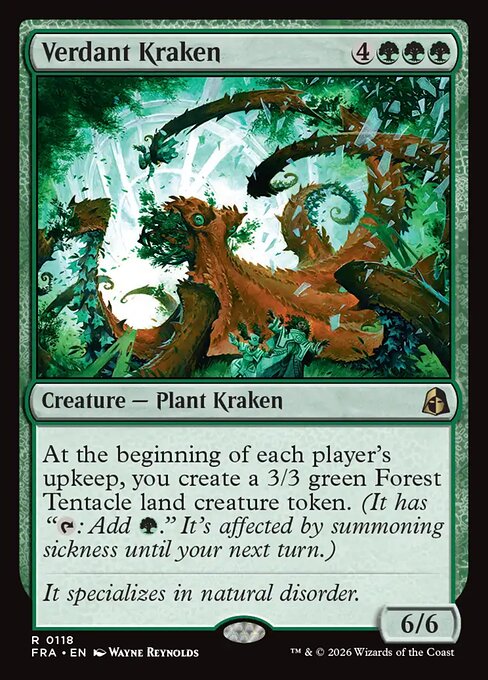 Verdant Kraken (FRA 118) [Reality Fracture]