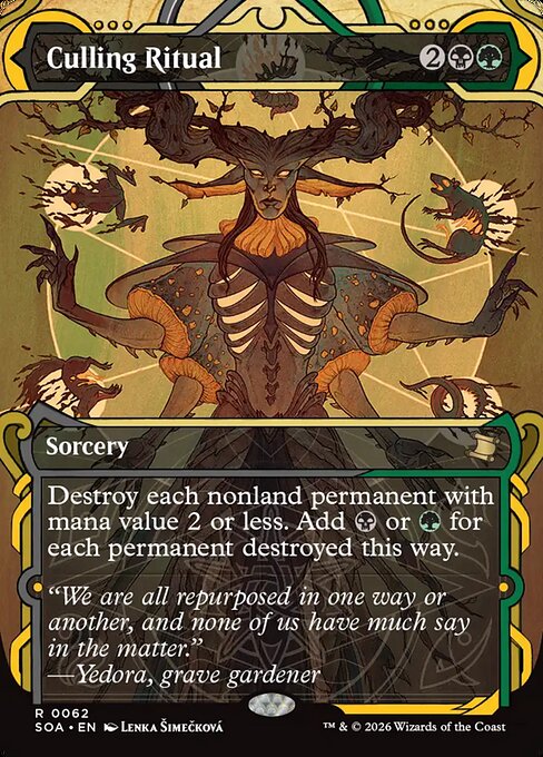 Culling Ritual (SOA 62) [Secrets of Strixhaven Mystical Archive]