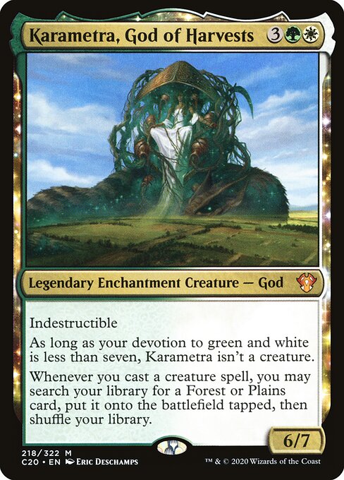 Karametra, God of Harvests (C20 218) [Commander 2020]