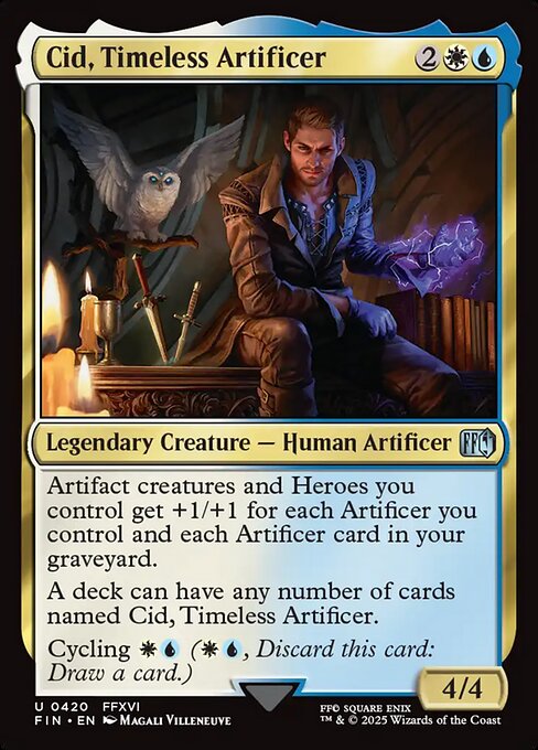 Cid, Timeless Artificer (FIN 420) [Final Fantasy]