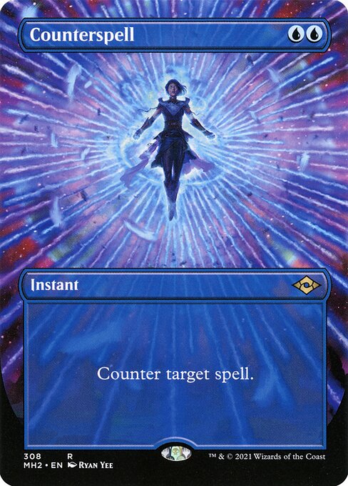 Counterspell (Borderless) (MH2 308) [Modern Horizons 2]