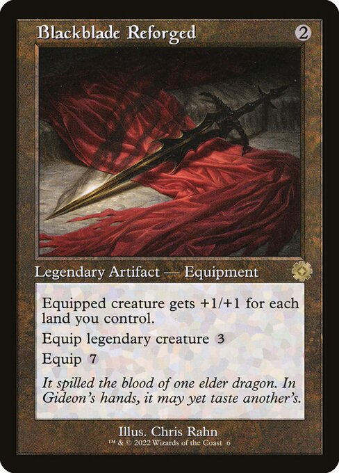 Blackblade Reforged (BRR 6) [The Brothers' War Retro Artifacts]