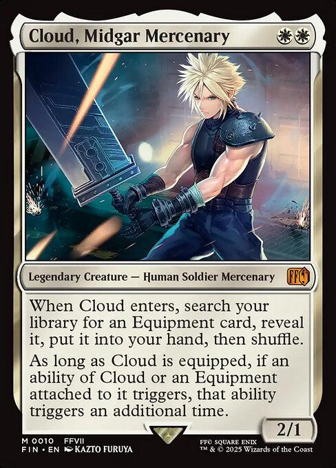 Cloud, Midgar Mercenary (FIN 10) [Final Fantasy]