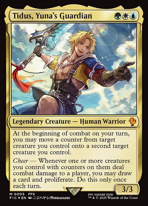 Tidus, Yuna's Guardian (FIC 5) [Final Fantasy Commander]