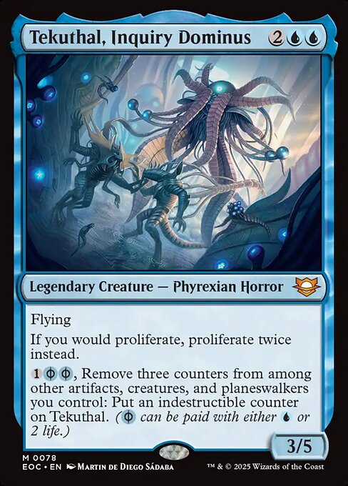 Tekuthal, Inquiry Dominus (EOC 78) [Edge of Eternities Commander]