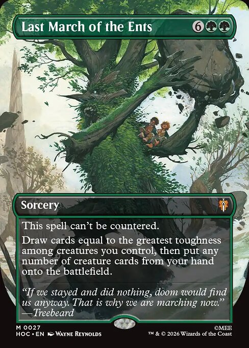 Last March of the Ents (Borderless) (HOC 27) [The Hobbit Eternal]