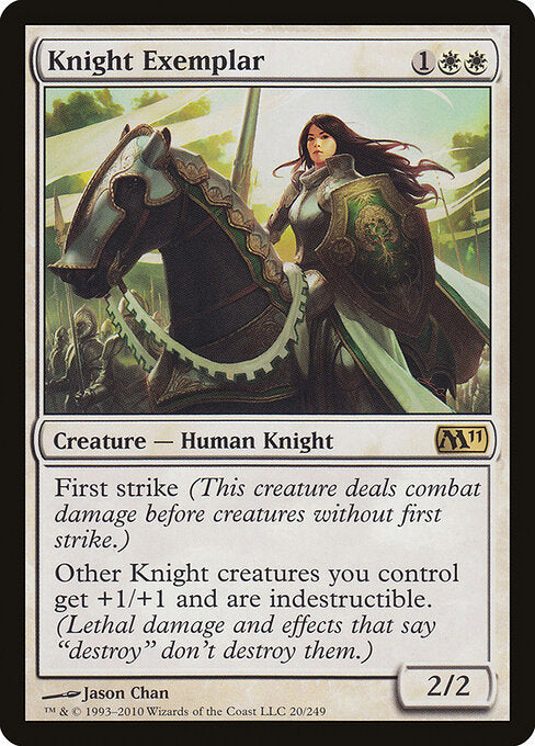 Knight Exemplar (M11 20) [Magic 2011]