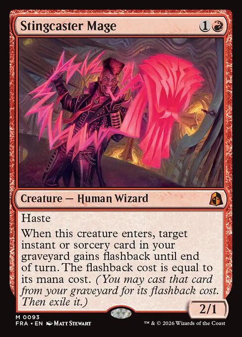 Stingcaster Mage (FRA 93) [Reality Fracture]