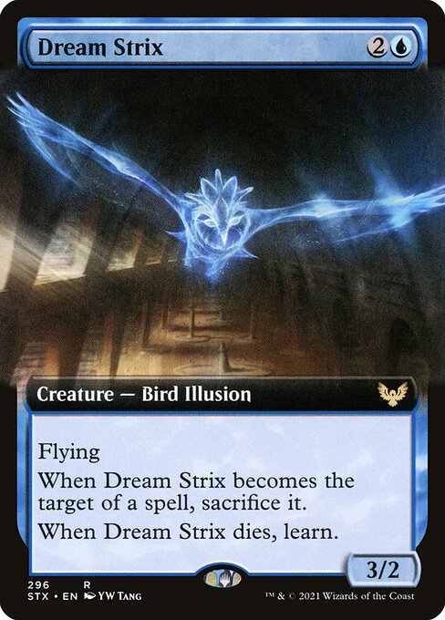 Dream Strix (STX 296) [Strixhaven: School of Mages]