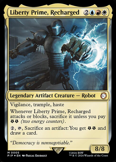 Liberty Prime, Recharged (PIP 5) [Fallout]