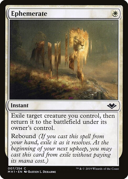 Ephemerate (MH1 7) [Modern Horizons]