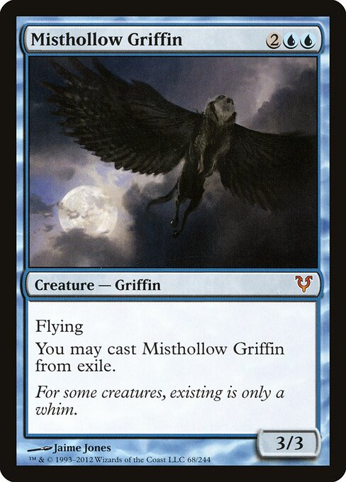 Misthollow Griffin (AVR 68) [Avacyn Restored]