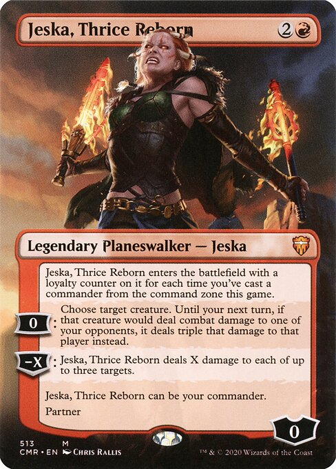 Jeska, Thrice Reborn (CMR 513) [Commander Legends]