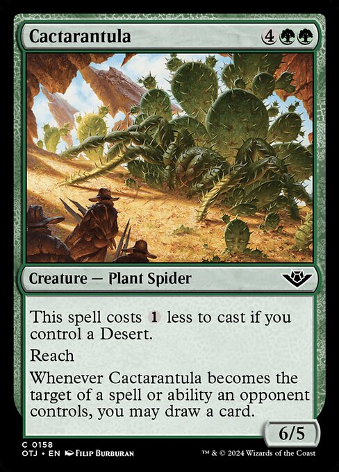 Cactarantula (OTJ 158) [Outlaws of Thunder Junction]