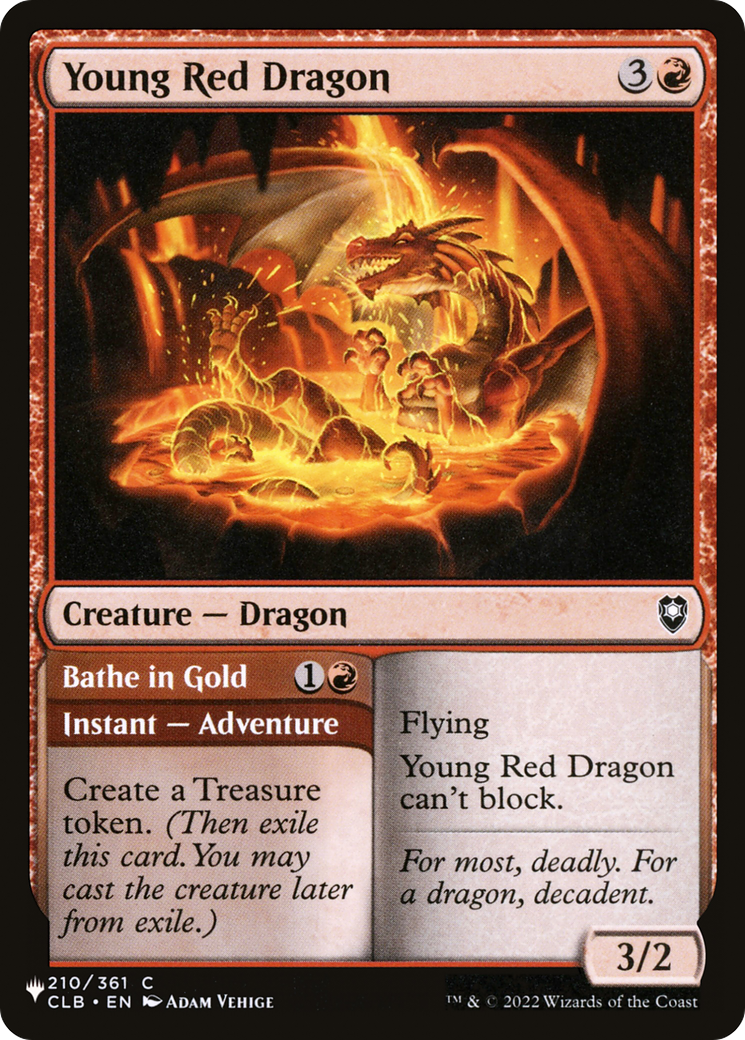 Young Red Dragon [The List]