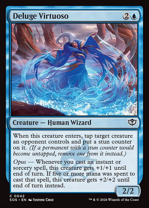 Deluge Virtuoso (SOS 42) [Secrets of Strixhaven]