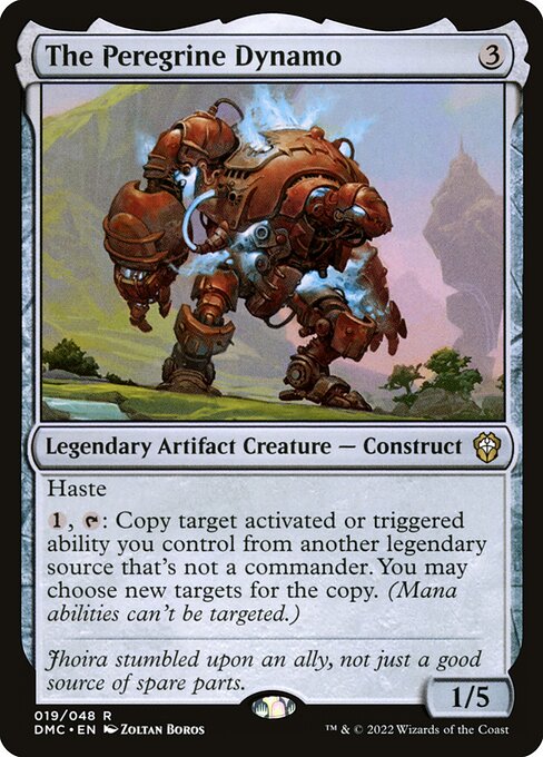 The Peregrine Dynamo (DMC 19) [Dominaria United Commander]