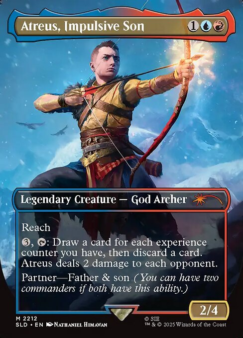 Atreus, Impulsive Son (SLD 2212) [Secret Lair Drop]