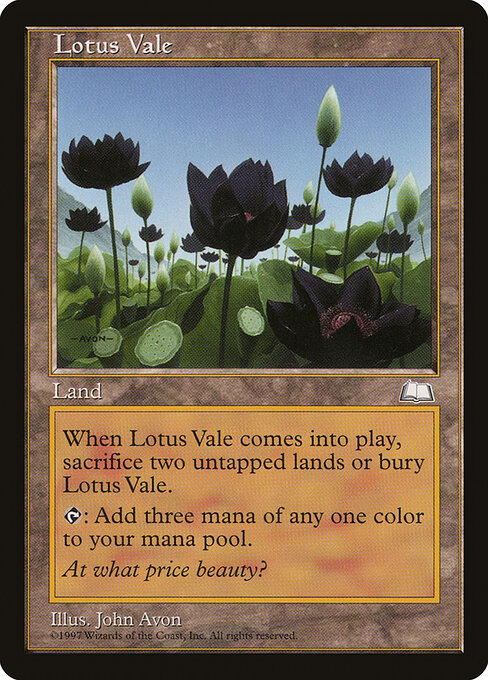 Lotus Vale (WTH 165) [Weatherlight]
