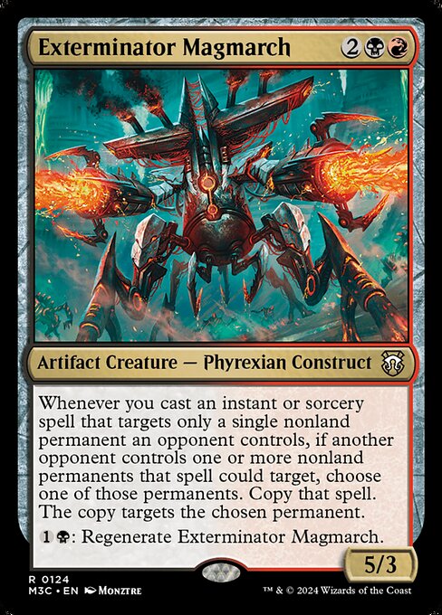 Exterminator Magmarch (M3C 124) [Modern Horizons 3 Commander]