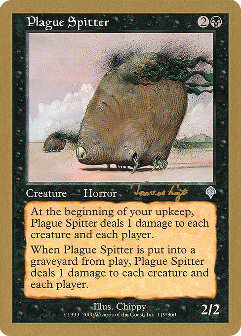 Plague Spitter (WC01 tvdl119) [World Championship Decks 2001]